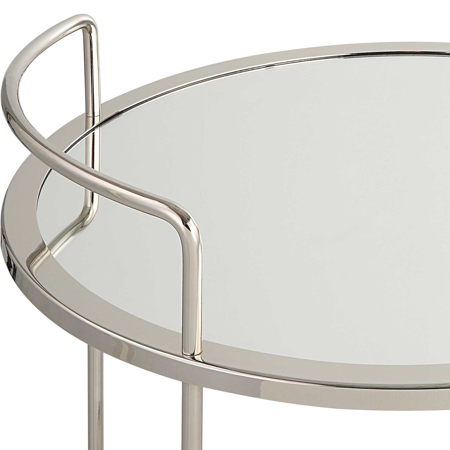 Spritz - Chrome Bar Cart