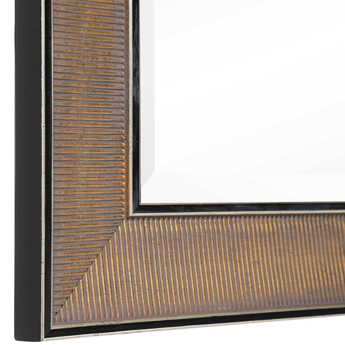 Valles - Rust Mirror - Golden