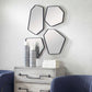 Linneah - Mirrors (Set of 4) - Black