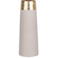 "Luxe Radiance" Ceramic Table Lamp (Set of 2) - Off White / Gold