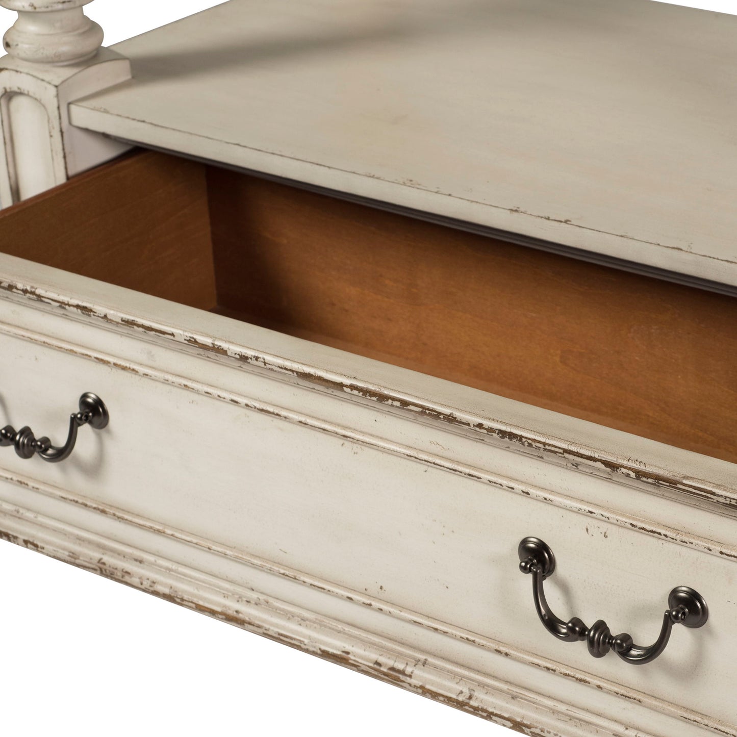 Magnolia Manor - Gathering Table - Antique White