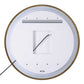 Crofton - Lighted Brass Round Mirror