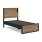 Kozmour - Bookcase Complete Bed Frame