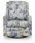 Dustinford - Swivel Glider Accent Chair - Multi