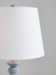 Cylerick - Terracotta Table Lamp - Antique Blue