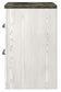 Gerridan - Two Drawer Night Stand - White / Gray