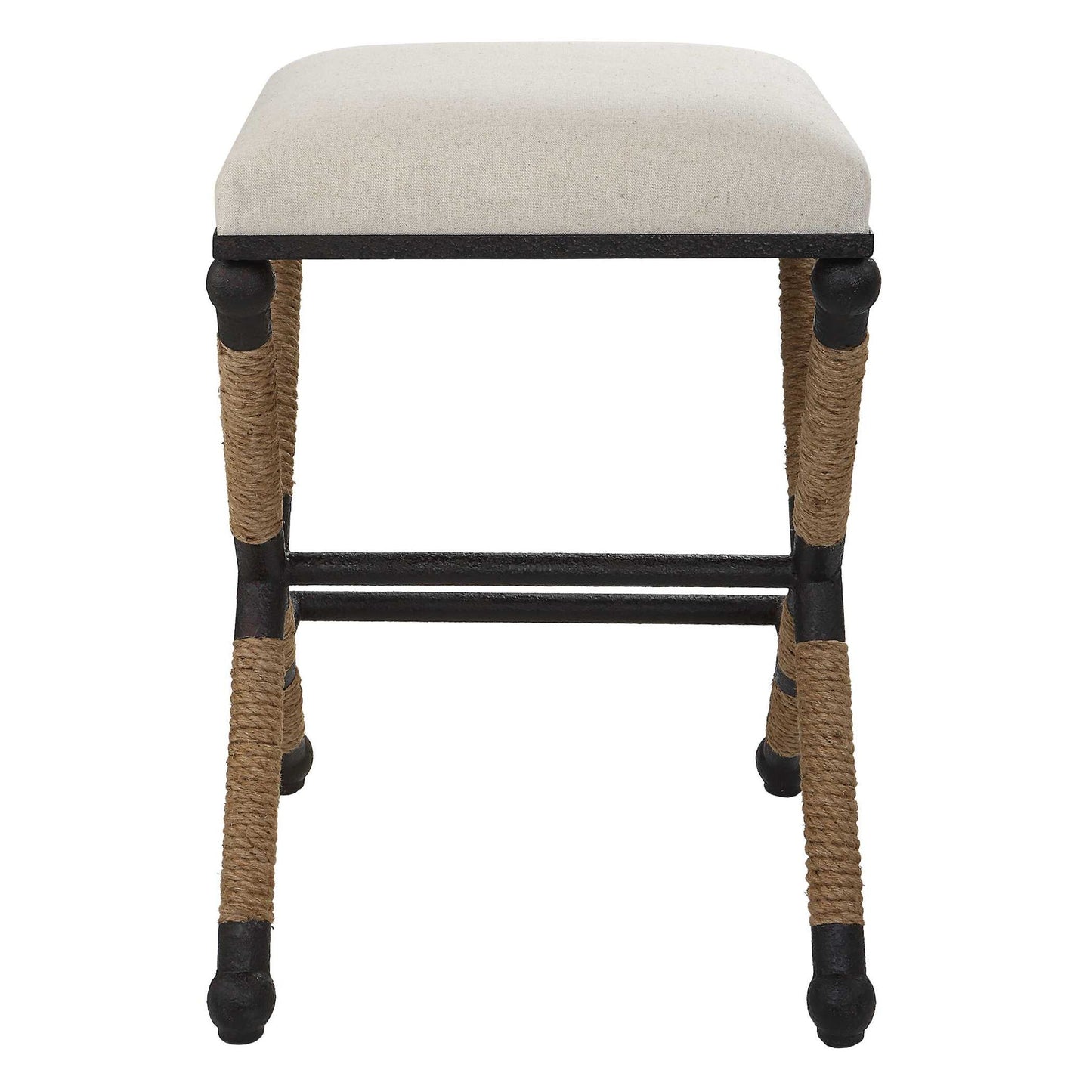 Firth - Rustic Counter Stool - Oatmeal
