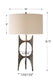 Goldia - Lamp - Antique Bronze