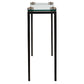 Averona - Glass Top Accent Table - Bronze