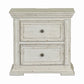 Big Valley - 2 Drawer Night Stand w/ Charging Station