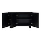 Mercado - 3 Door Cabinet - Black