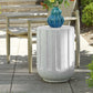 Jane - Outdoor Accent Table - White