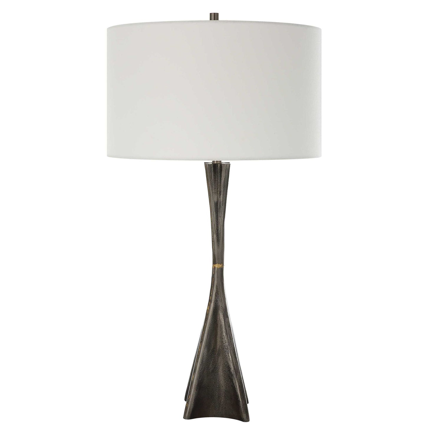 Keiron - Industrial Table Lamp - Dark Gray