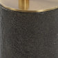 Kaufman - Crystal Accent Table - Black / Brass