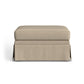 Lottie - Ottoman With Skirt Trim