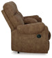 Edenwold - Dbl Reclining Loveseat with Console - Brindle
