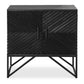 Zadie - Accent Cabinet - Ebony