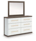 Kendanport - Six Drawer Dresser