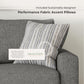Theodore - Fabric Stationary Three-Cushion Sofa