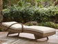 Laguna Heights - Chaise Lounge With Cushion - Beige