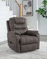 Snowfield - Power Lift Recliner - Gunmetal