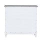 Allyson Park - Accent Hall Console - Wirebrushed White / Charcoal