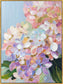 Petal Reverie II Hand-Embellished Canvas In Frame - Gold / Pink
