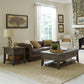 Paradise Valley - 3 Piece Table Set - Saddle Brown