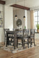 Caitbrook - Upholstered Barstool (Set of 2) - Gray