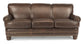 Bay Bridge - Leather Sofa, Nailhead Trim