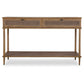 Coast - Mid Century Console Table - Dark Brown