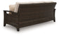 Monterey Point - Sofa With Cushion - Dark Brown