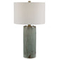 Callais - Crackled Table Lamp - Aqua