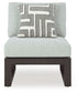 Beachloft - 6-Piece Outdoor Sectional - Black / Gray