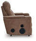 Lorrenton - Glider Power Recliner With Audio System - Caramel