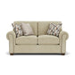 Carson - Loveseat, Nailhead Trim