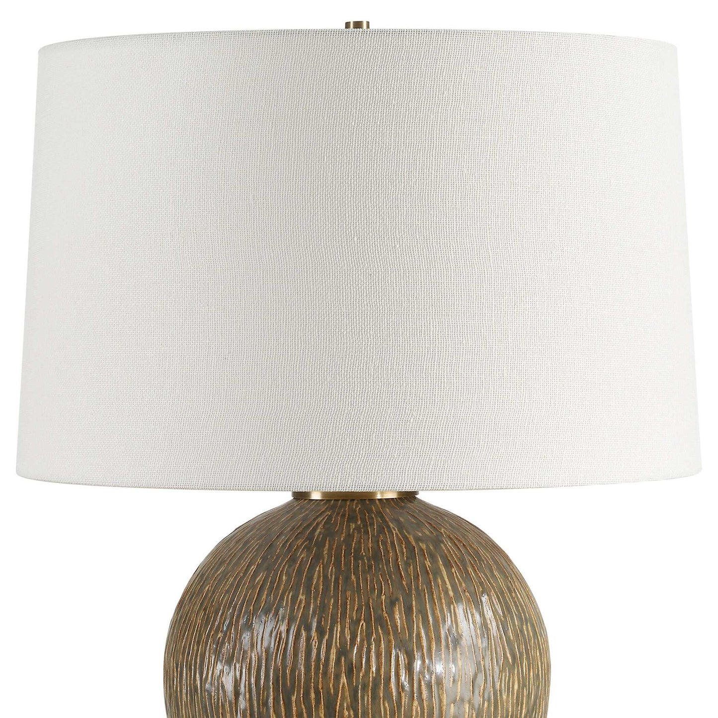 Rya - Ceramic Table Lamp - Brown
