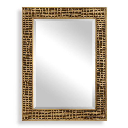 Woven In - Time Mirror - Gold
