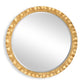 Haya - Round Mirror - Gold
