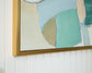 Wynburn - Wall Art - White / Blue / Green