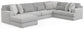 Logan - Upholstered Sectional With Comfort Coil Seating And Accent Pillows Included