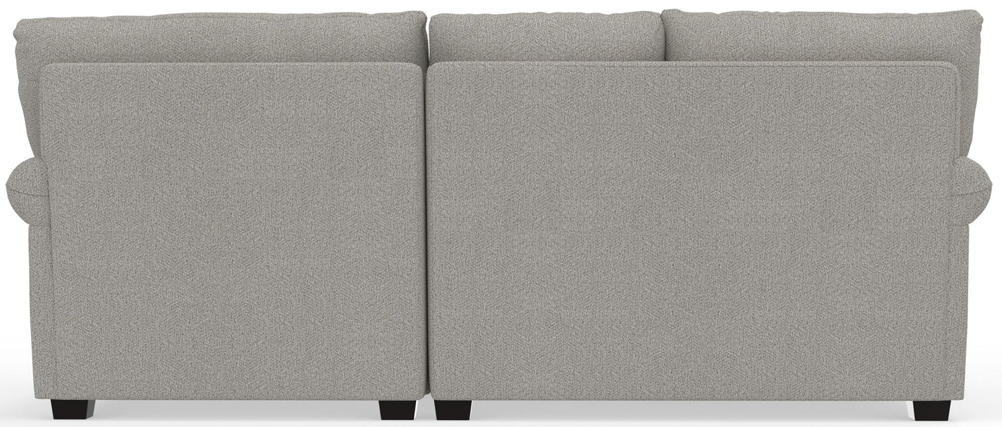 Livingston - Sectional With Comfort Coil Seating, 40" Cocktail Ottoman And Accent Pillows Included