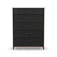 Waterfall - Drawer Chest - Black