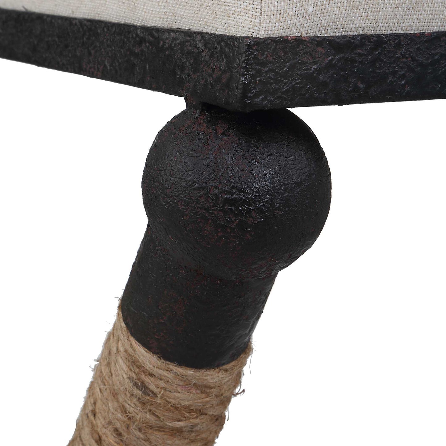 Firth - Rustic Counter Stool - Oatmeal