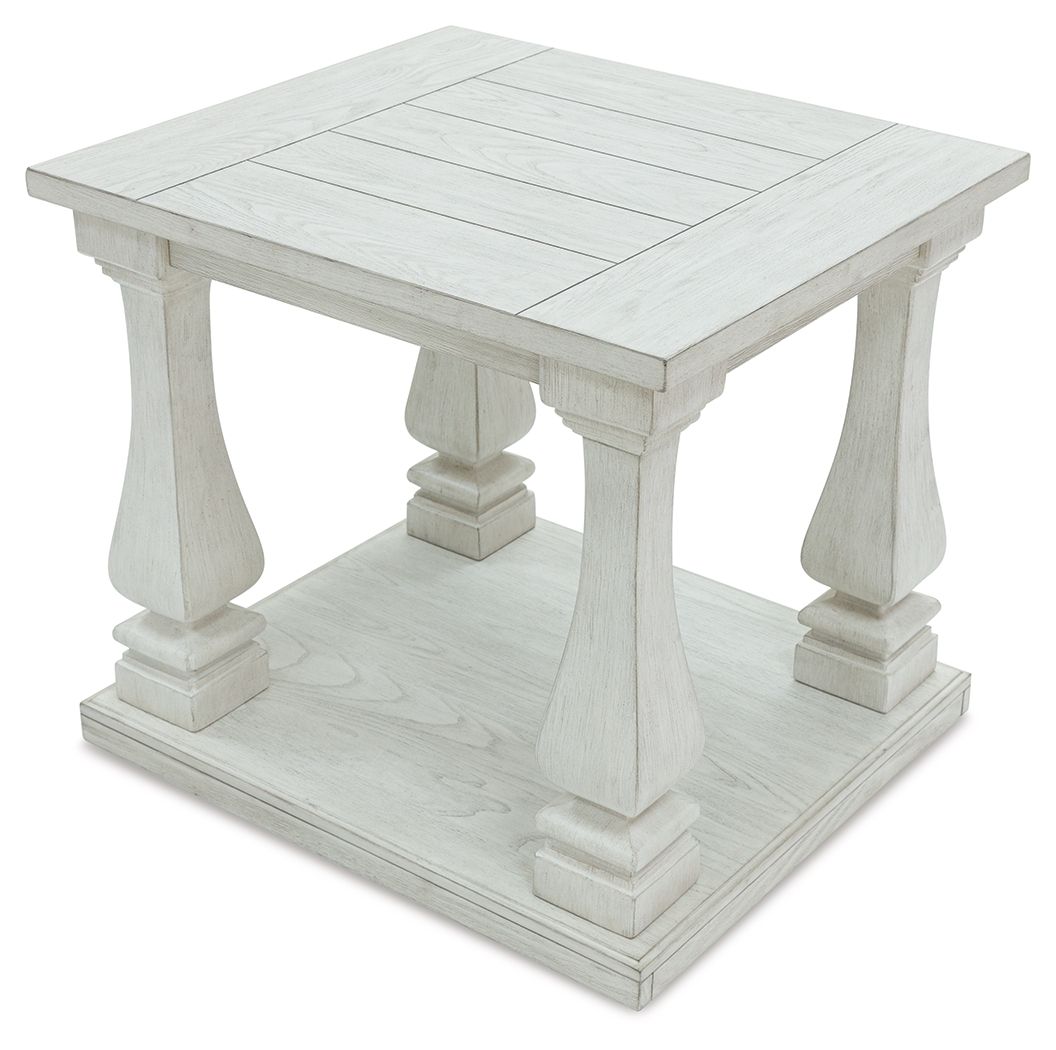 Arlendyne - Rectangular End Table - Antique White