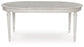 Montelaine - Oval Dining Room Extension Table - Antique White