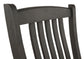 Tyler Creek - Dining UPH Side Chair (Set of 2) - Slatback - Black / Grayish Brown
