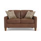 Moxy - Fabric Loveseat With Straight Track Arms