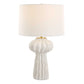 Wrenley - Ridged Table Lamp - White