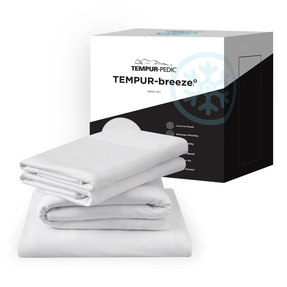 Linens - Tempur Breeze Cooling Sheet Set - White